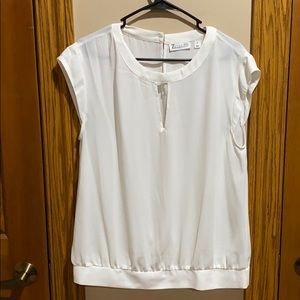 NY&Co White Blouse
